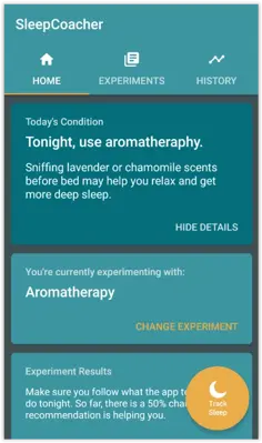 SleepCoacher android App screenshot 0