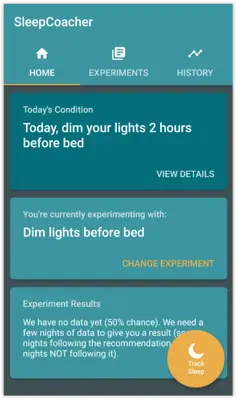 SleepCoacher android App screenshot 3