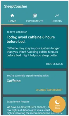 SleepCoacher android App screenshot 5