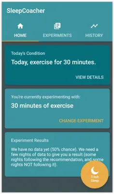 SleepCoacher android App screenshot 6